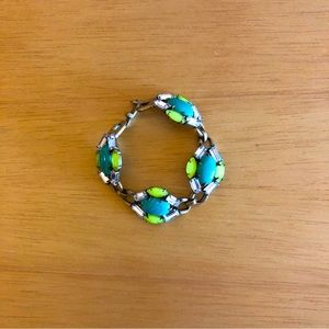 Stella & Dot Colorful clasp stone bracelet